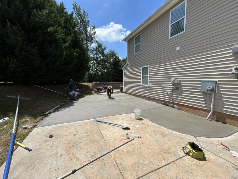 concrete driveway 2