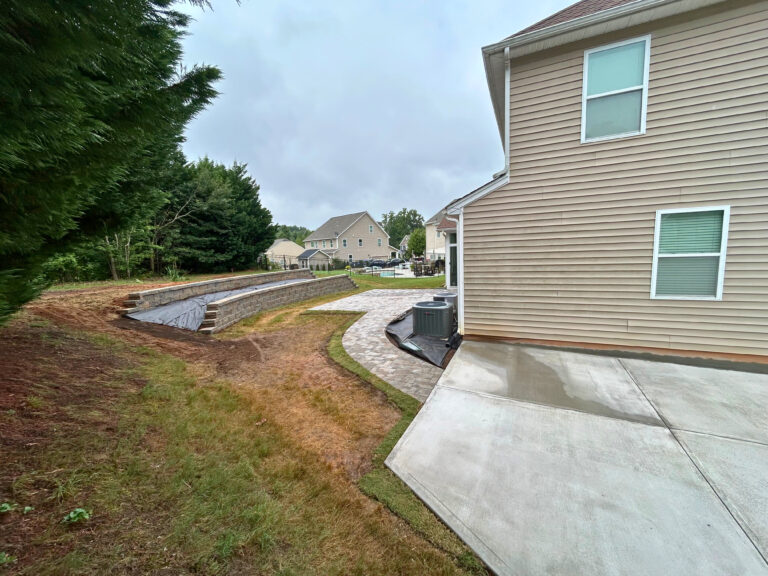 concrete driveway extension