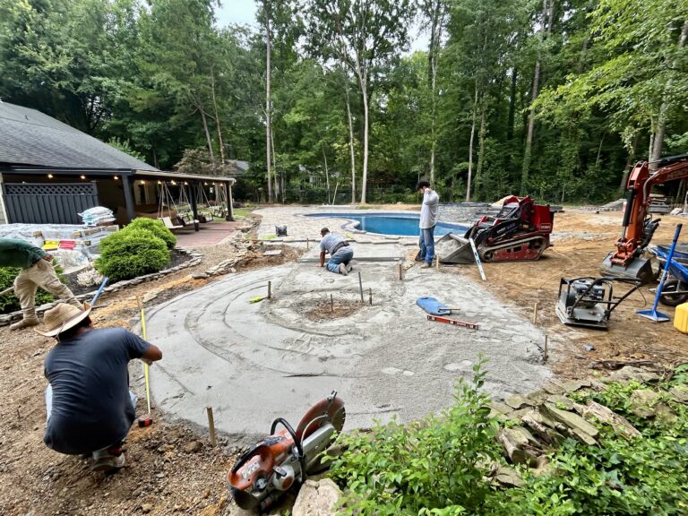 firepit construction